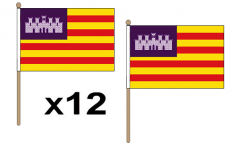 Balearic Islands Hand Flags
